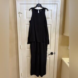 Black Sleeveless Jumpsuit